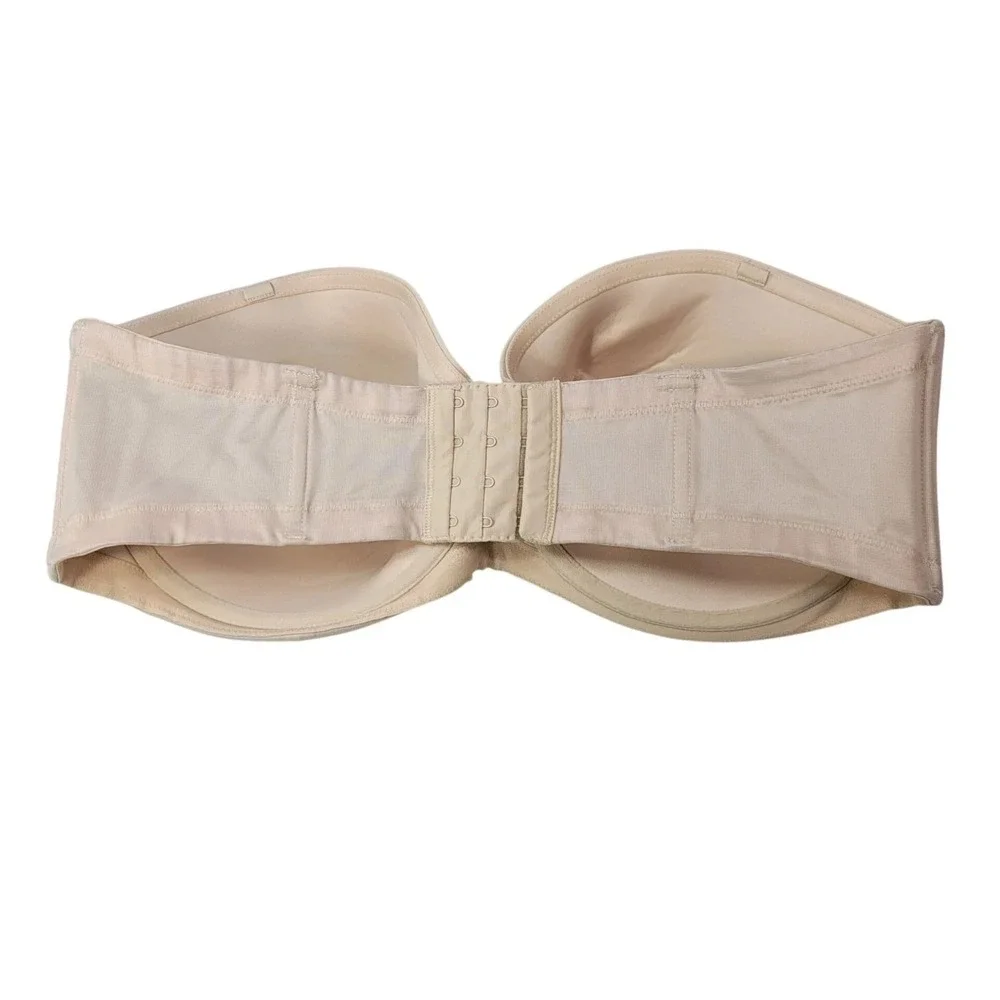 Wacoal Red Carpet Strapless Full Bust Underwire Bra 854119 40DDD Nude